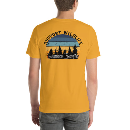 Support Wildlife: Raise Boys Tee