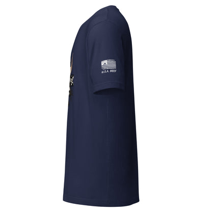 Aztec Neutral Cow Skull Tee