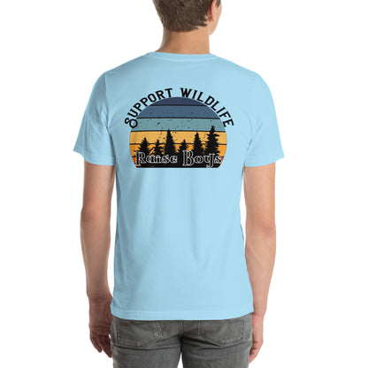 Support Wildlife: Raise Boys Tee