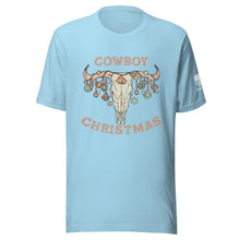 Load image into Gallery viewer, Cowboy Christmas short sleeve t-shirt
