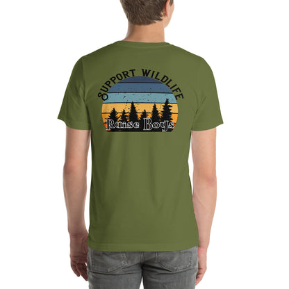 Support Wildlife: Raise Boys Tee