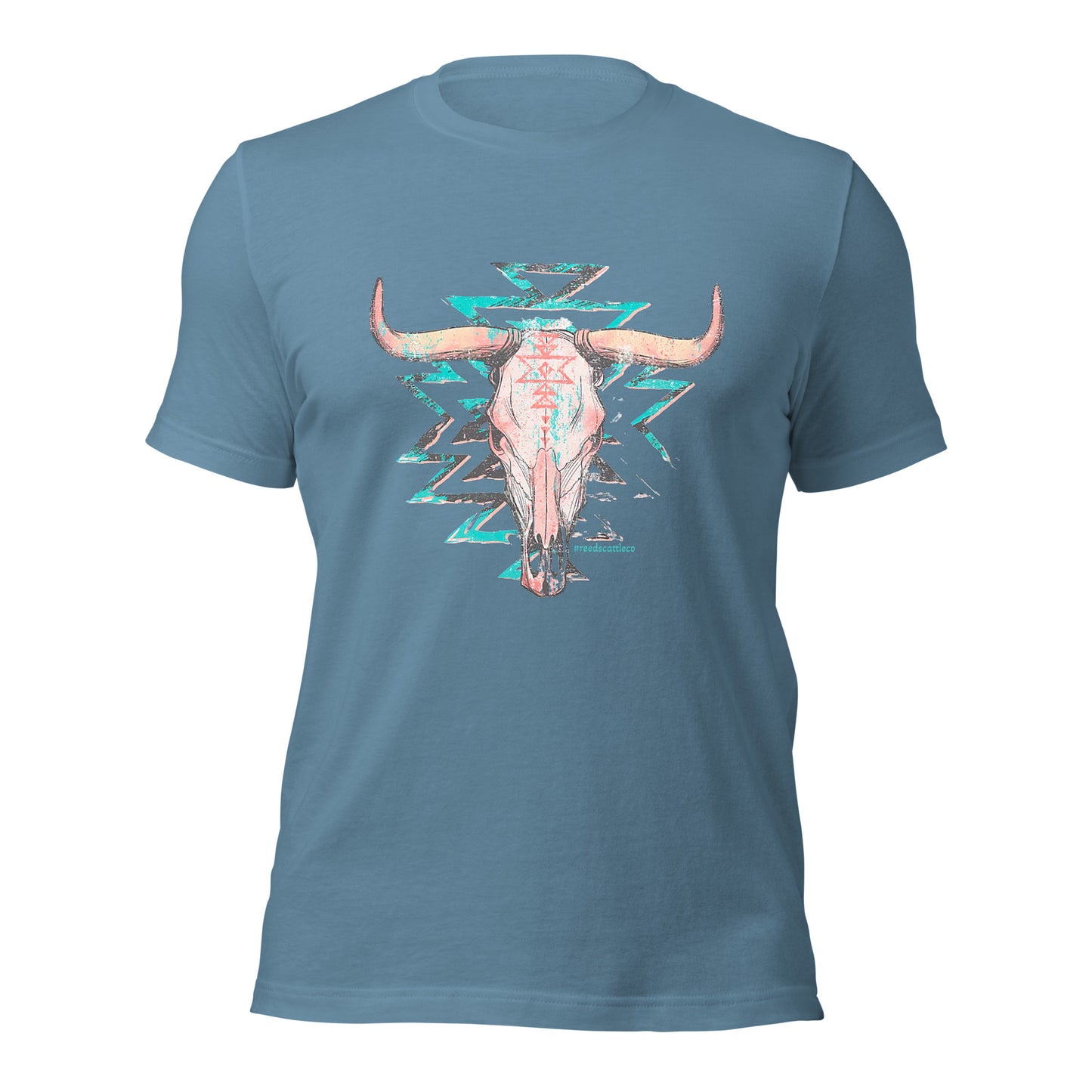 Fancy Aztec Skull Tee