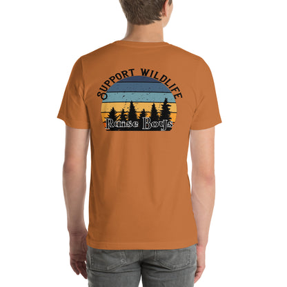 Support Wildlife: Raise Boys Tee