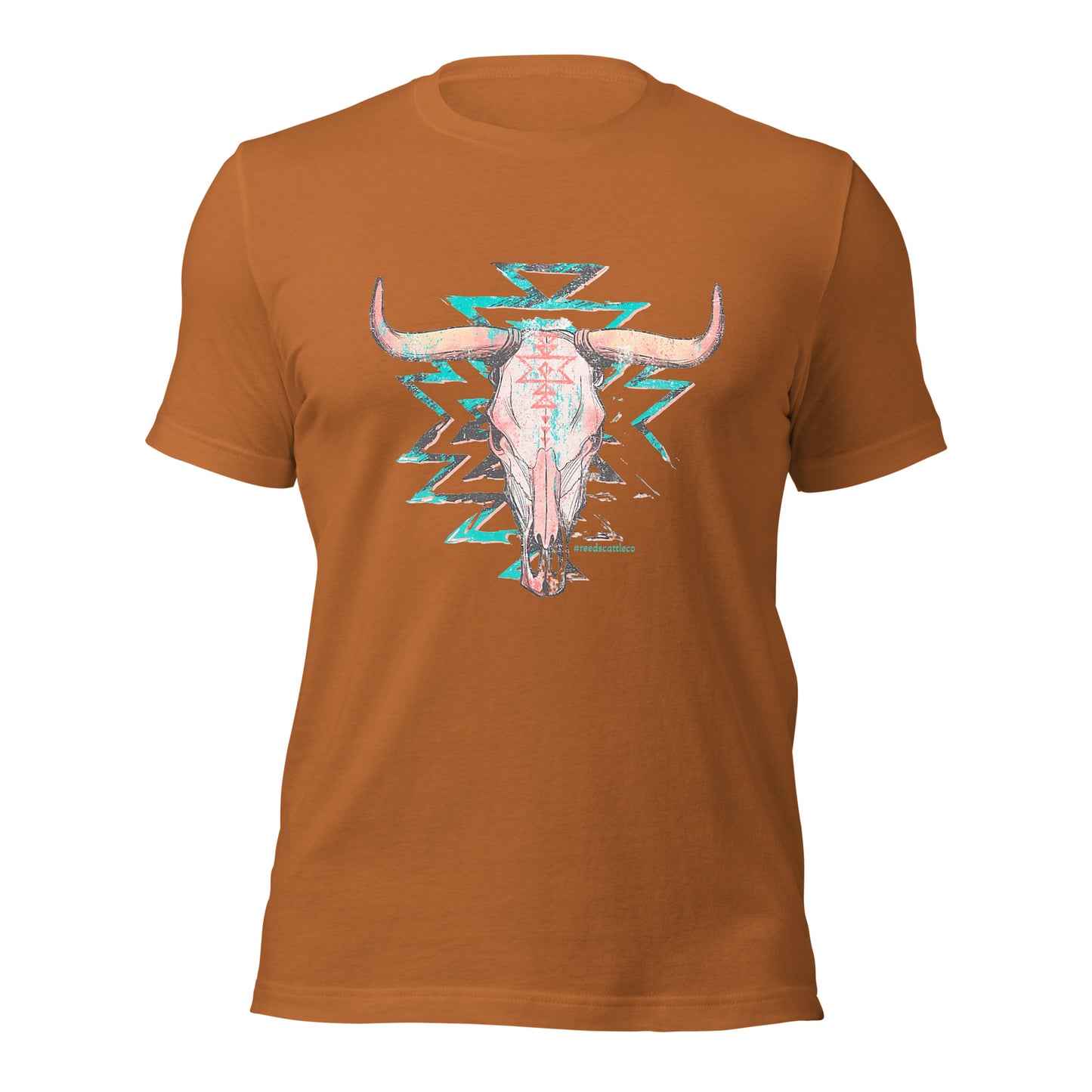 Fancy Aztec Skull Tee