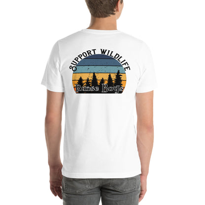 Support Wildlife: Raise Boys Tee