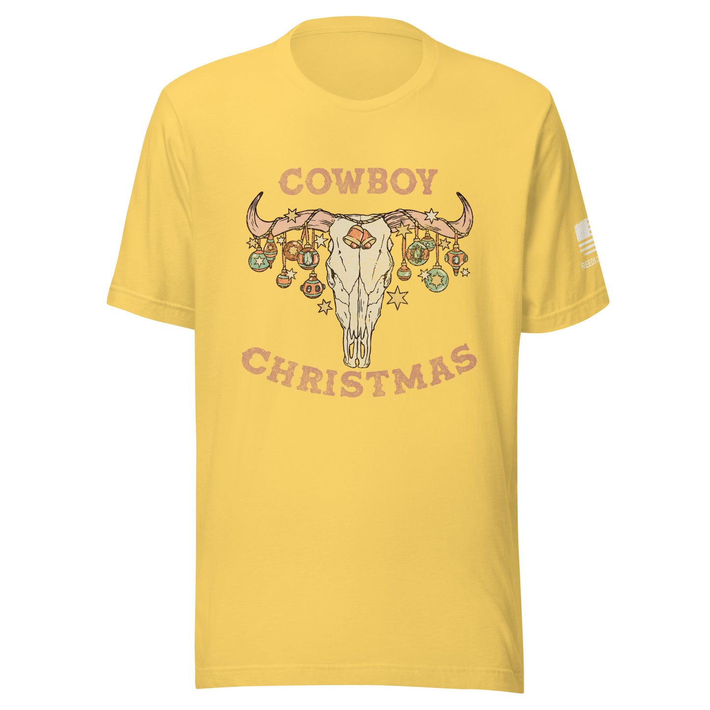 Cowboy Christmas short sleeve t-shirt